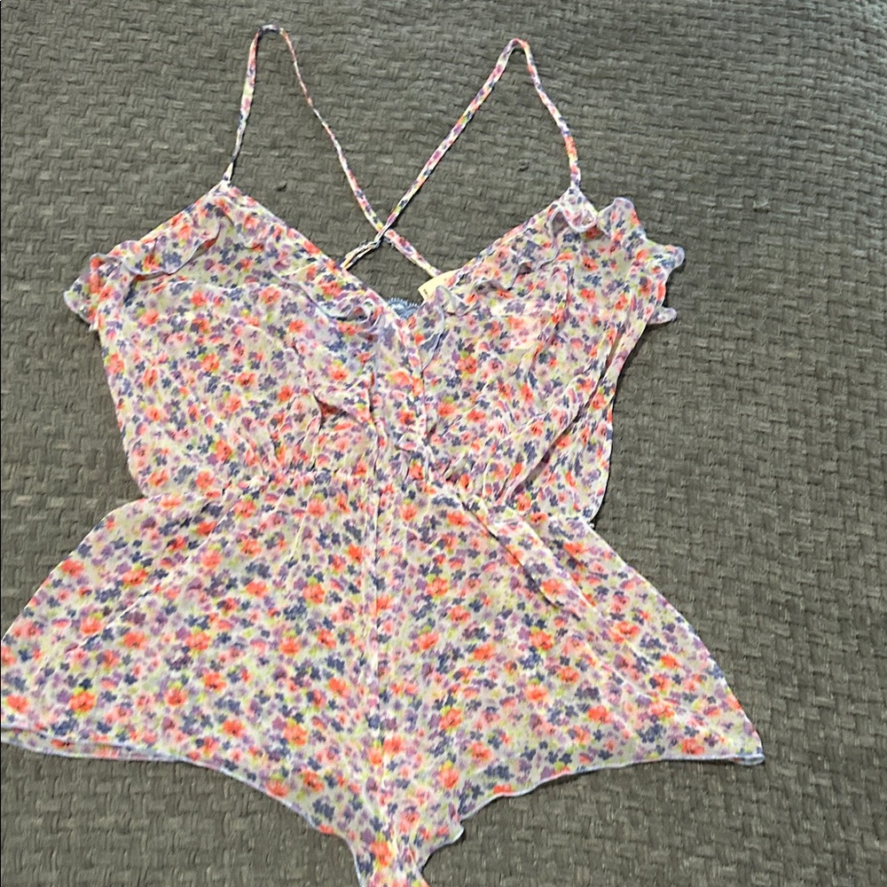 Victoria’s Secret Floral One Piece Sheer Nightie